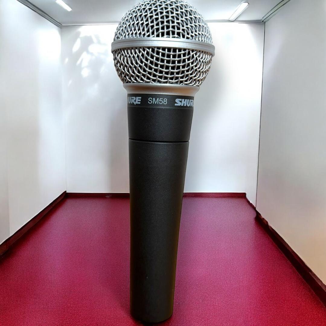 ☆未使用品 SHURE SM58 LCE ダイナミックマイク スイッチなし