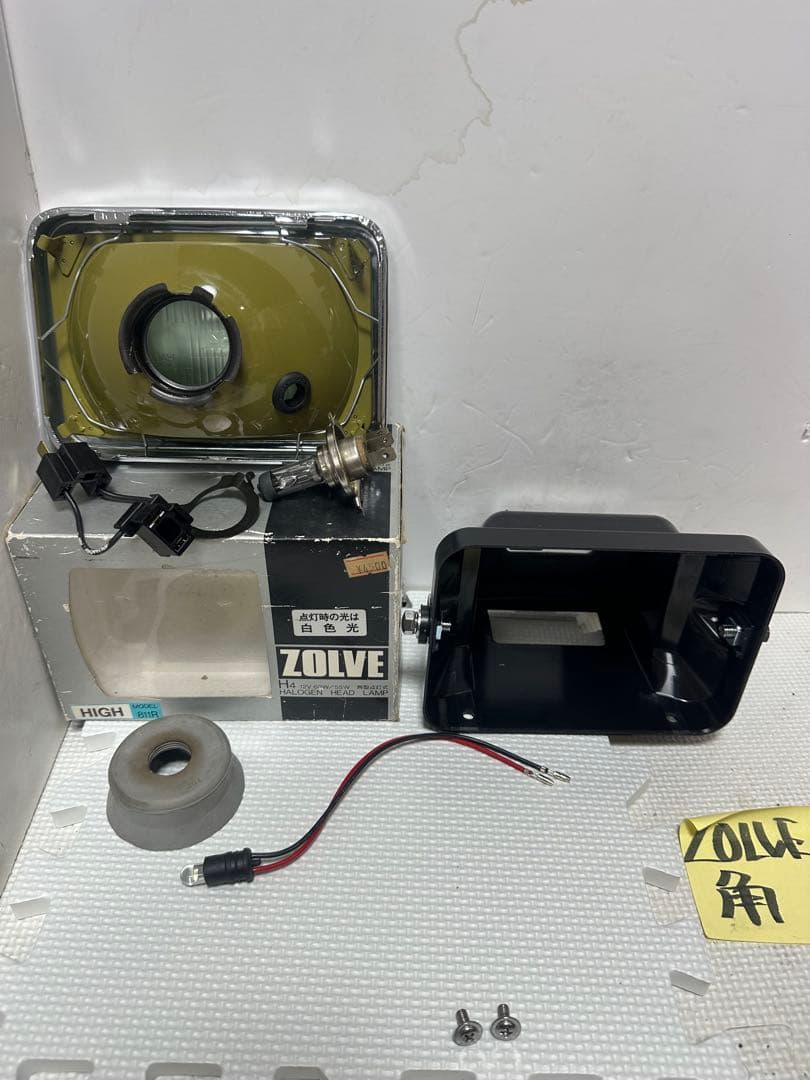 希少/新品激レア/当事物ZOLVE角目ヘッドライト/検索ゾルべシビエ マーシャル