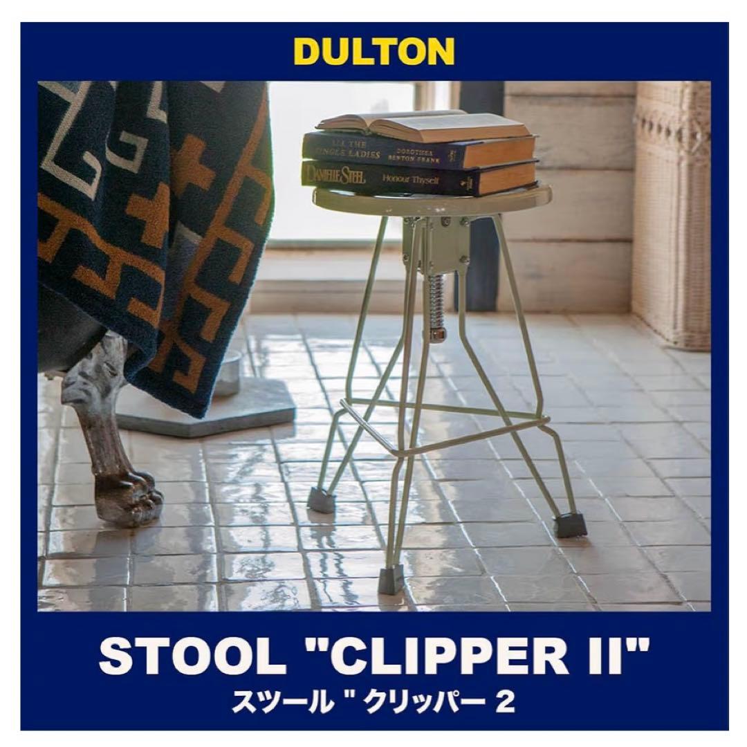 DULTON STOOL CLIPPER II CHROME クローム ×2脚