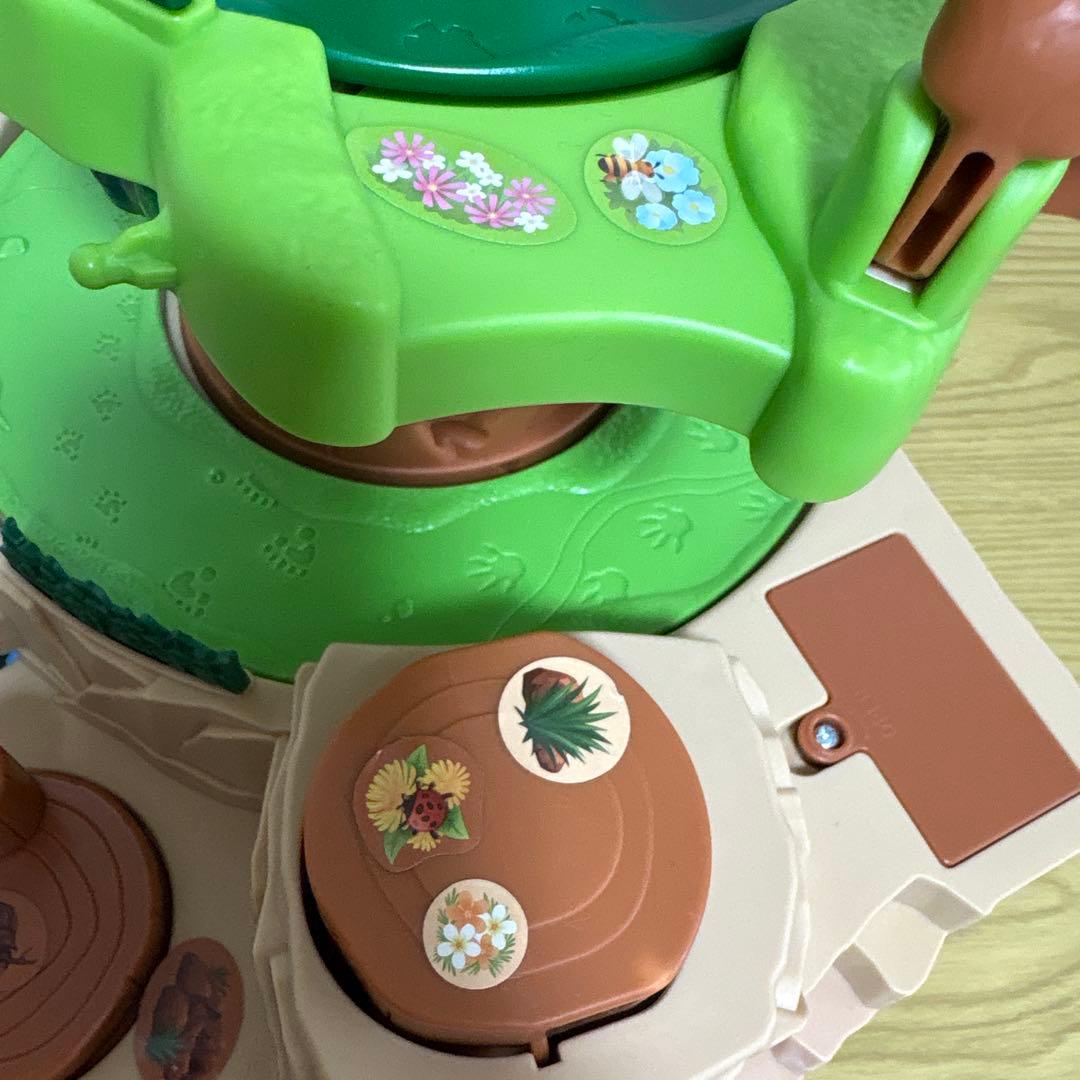 アニア　ぐるぐるマウンテン　ジャイアントアクションツリー　フィギュア　セット