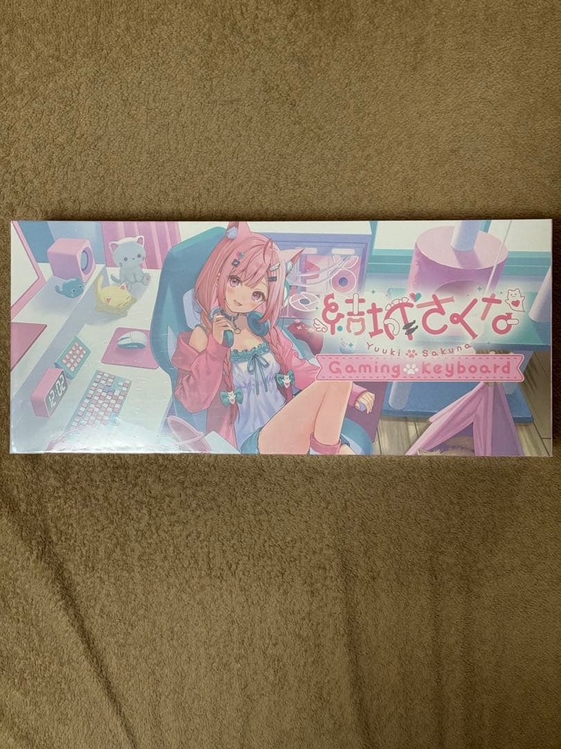 【結城さくな×AMICIS】ゲーミングキーボード 80HE 日本語配列