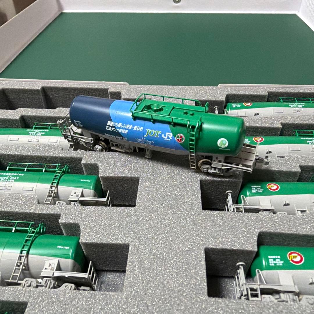 KATO 10ー1750タキ1000後期型「1000号記念塗装」入 10両セット