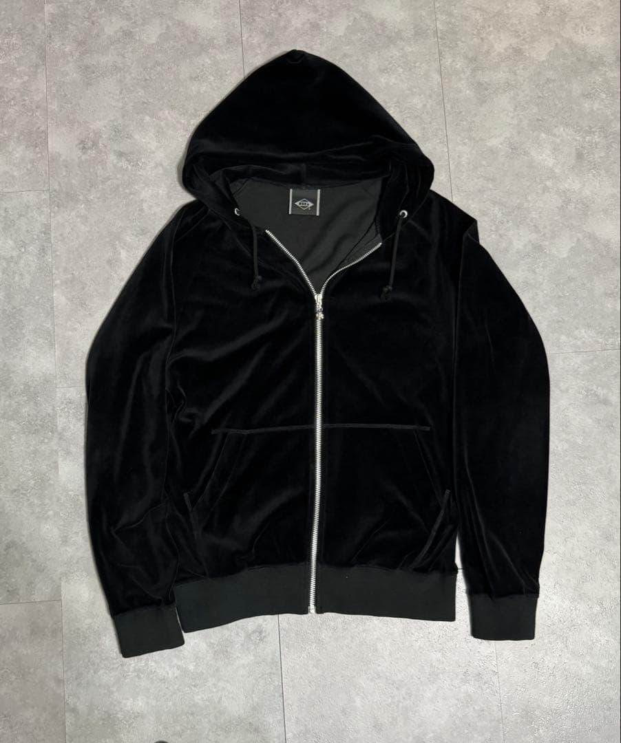 Hysteric Glamour / ベロアジップパーカー