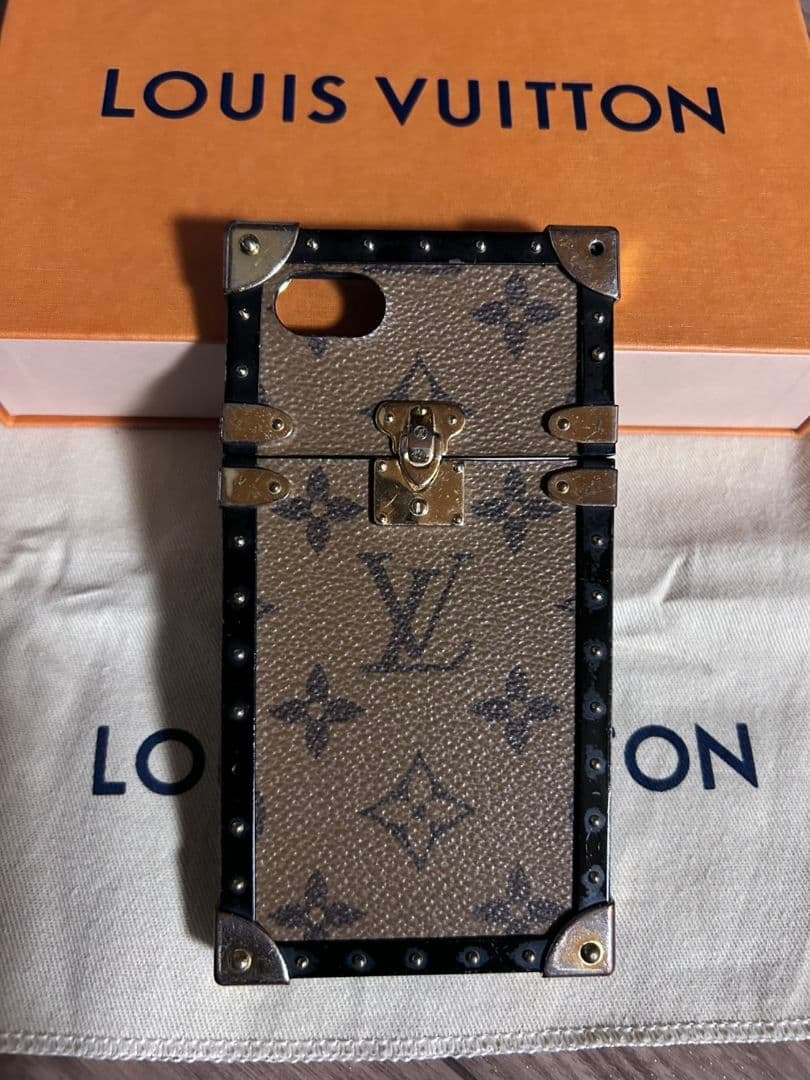 LOUIS VUITTON ルイヴィトン モノグラム アイトランクライト 難あり