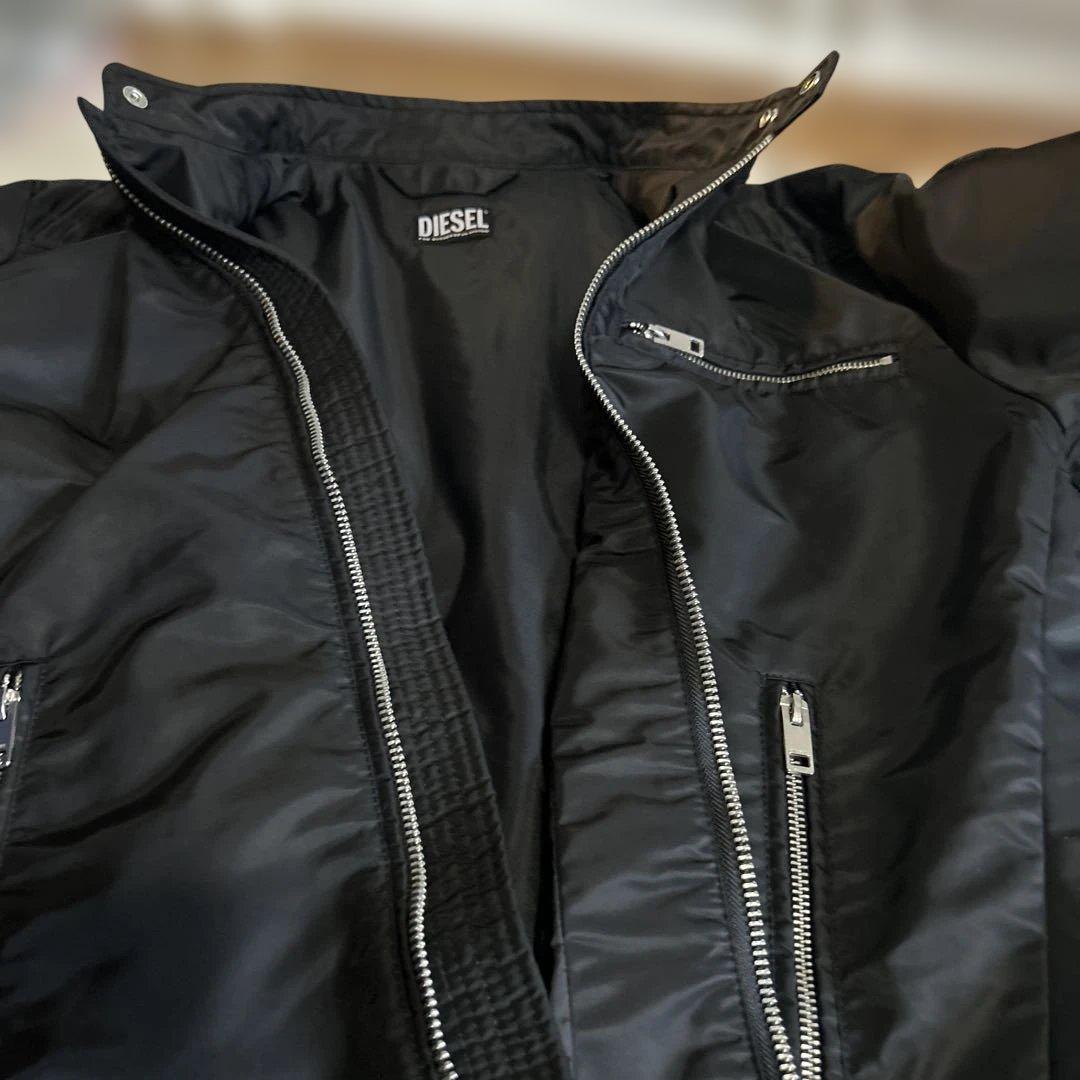 DIESELシングルライダースジャケット