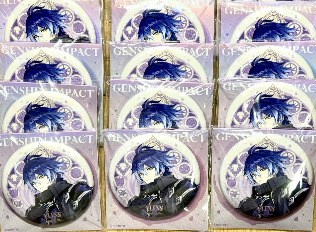 原神 フリンズ　缶バッジ 12点セット
