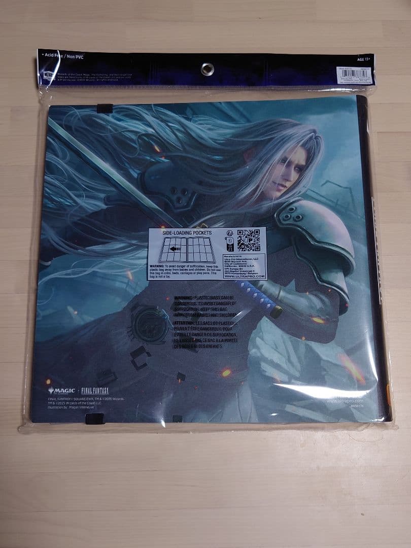 【新品未開封】MTG FF クラウド　セフィロス　ウルトラプロ　バインダー