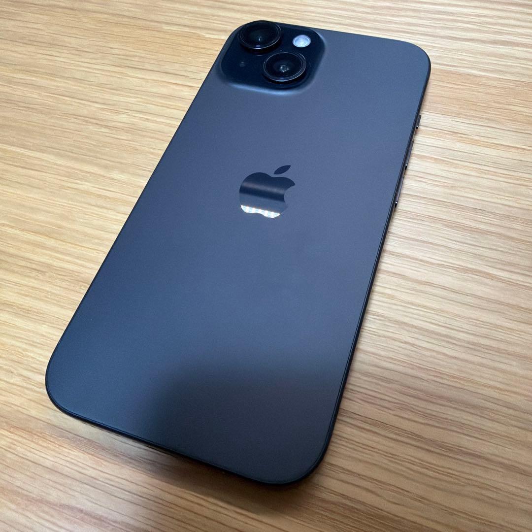 iPhone 15 ブラック 128GB バッテリー容量95% 付属品未使用