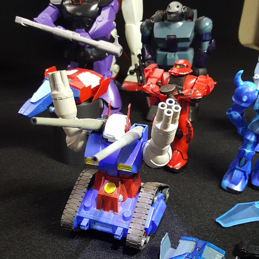 【ガンプラ】激レア　初代出版　40年以上前10体　ジャンク品　昭和レトロ　当時物