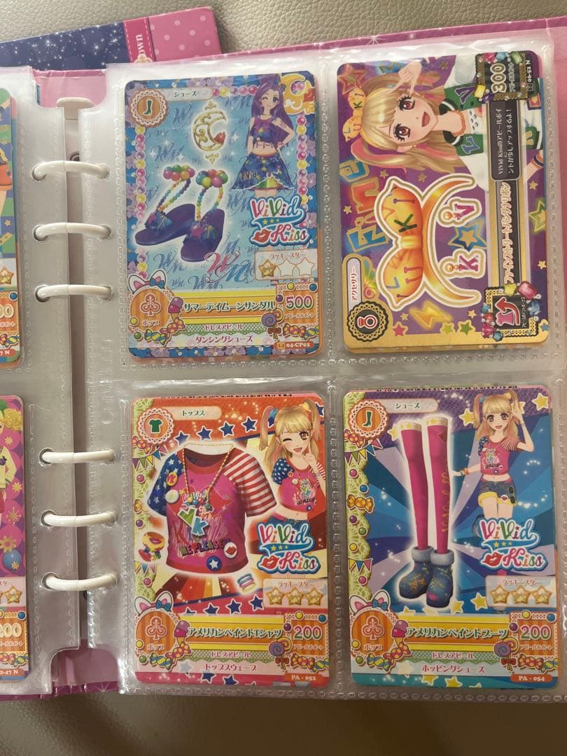 アイカツ カード まとめ売り バインダー付