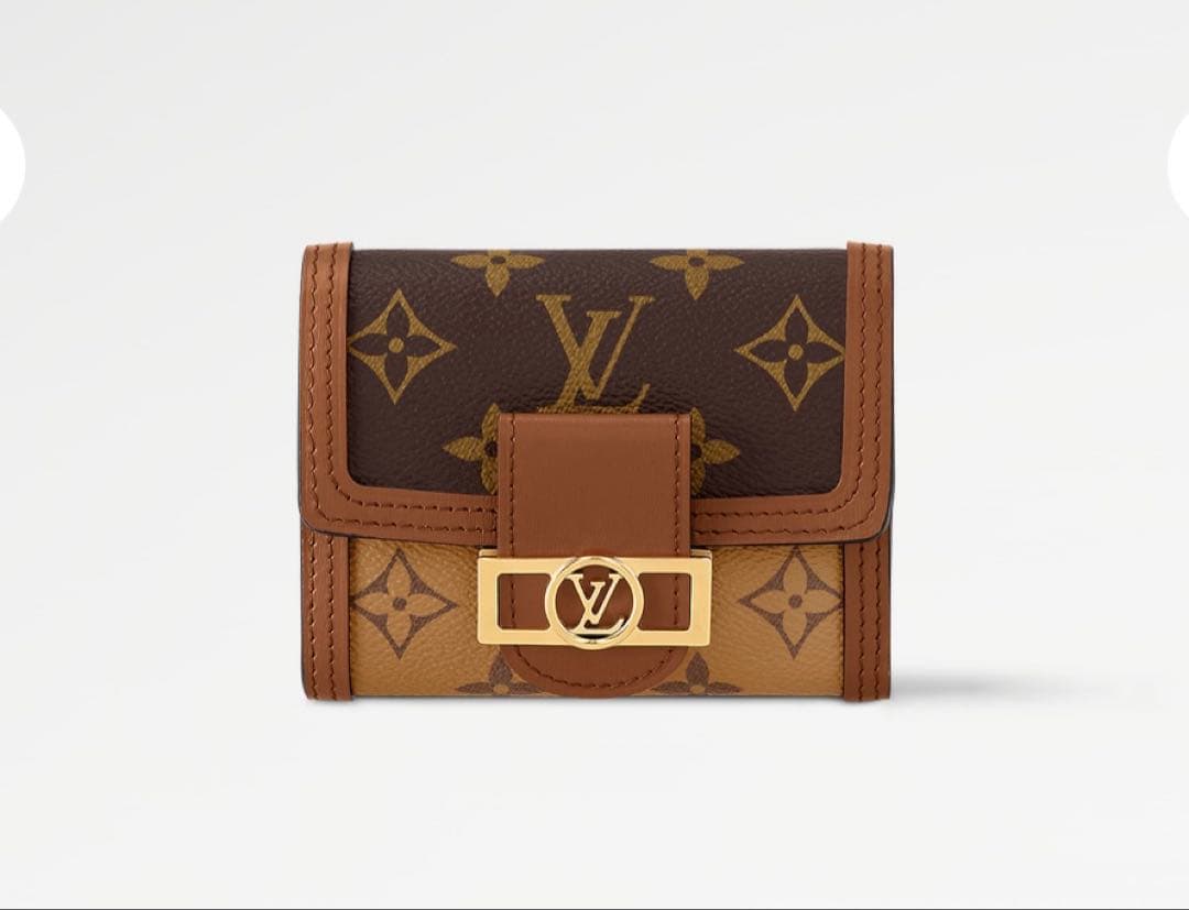 LOUIS VUITTON ルイヴィトン ドーフィーヌ モノグラム 三つ折財布