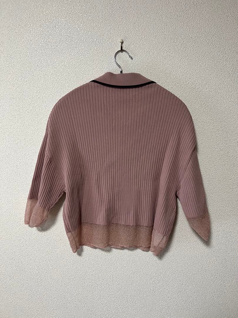 【フレッドペリー】Sheer Trim Knitted Shirt K7138