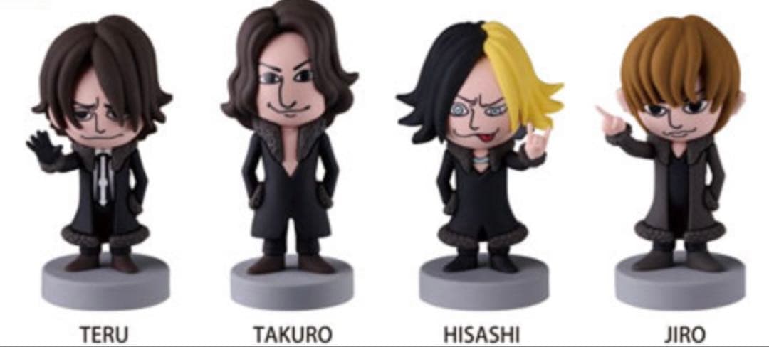 【reo】GLAY フィギュア GRAND FINALE 4体セット