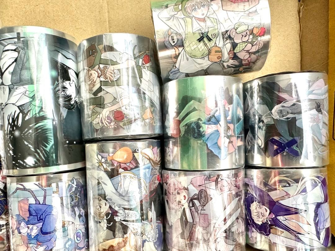 人物マステ 男の子のみ 新品11個セット まとめ売り