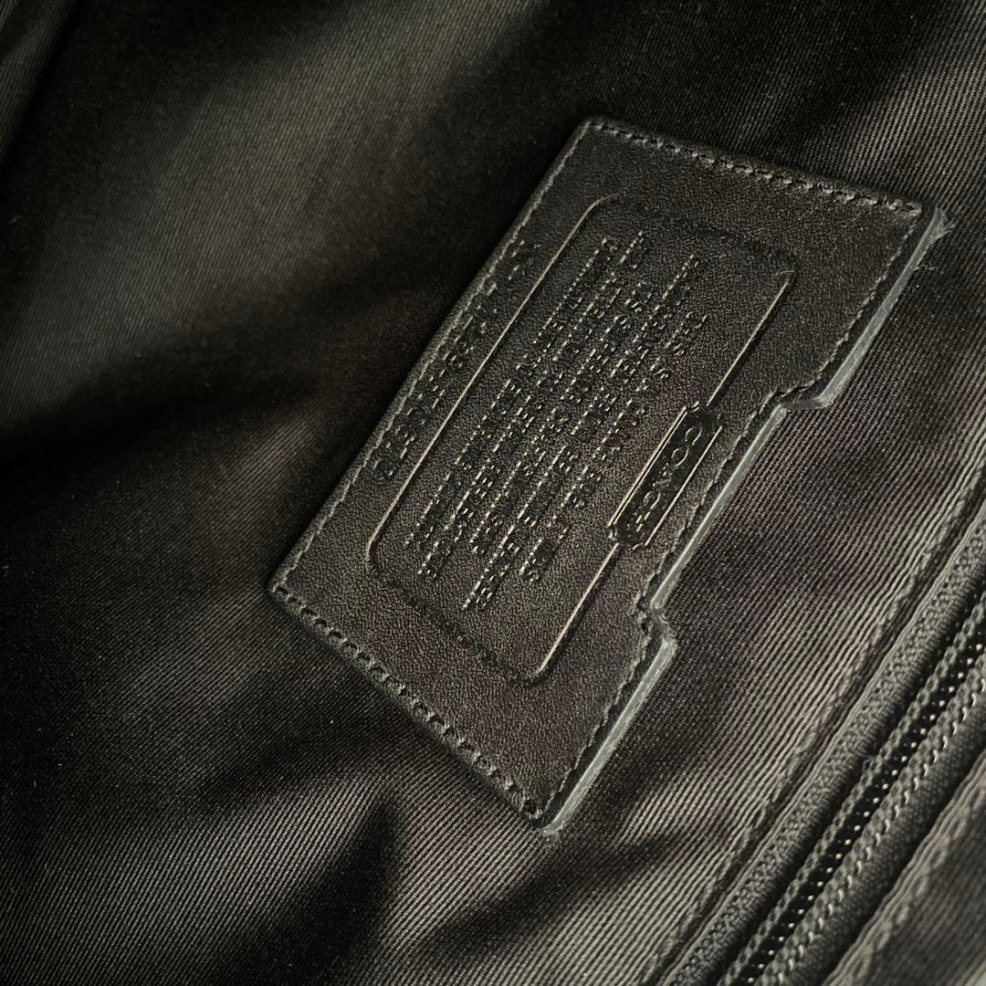 COACH レザービジネスバッグ 2WAY ショルダー付き