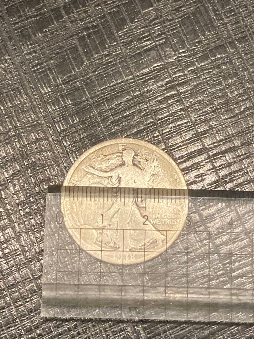 1918 ウォーキングリバティ ハーフダラー　銀貨 