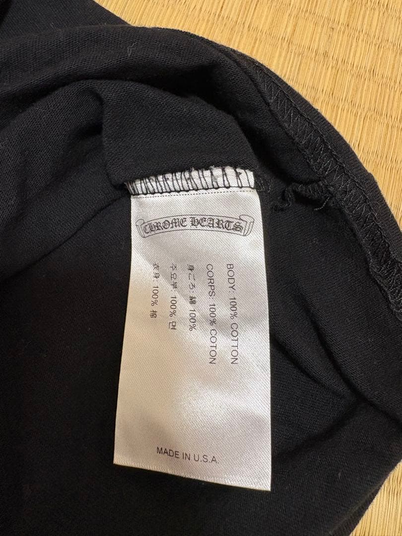 初期Chrome Hearts バックプリント Tシャツ Lサイズ