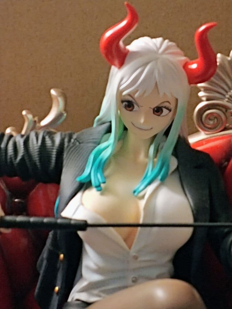 ワンピース ヤマト ガレージキット フィギュア + ボア・ハンコック 美少女