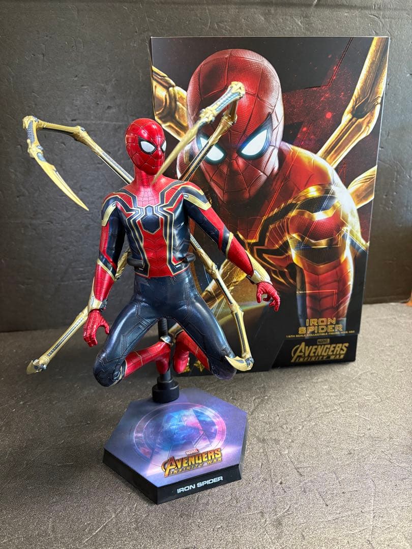 【ジャンク】ホットトイズ　アイアンスパイダー