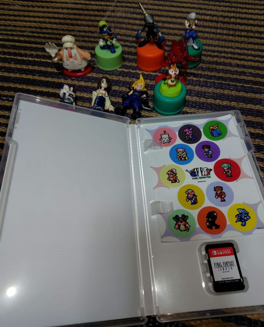 日本語対応　ファイナルファンタジー　ピクセルリマスター＋おまけフィギュア