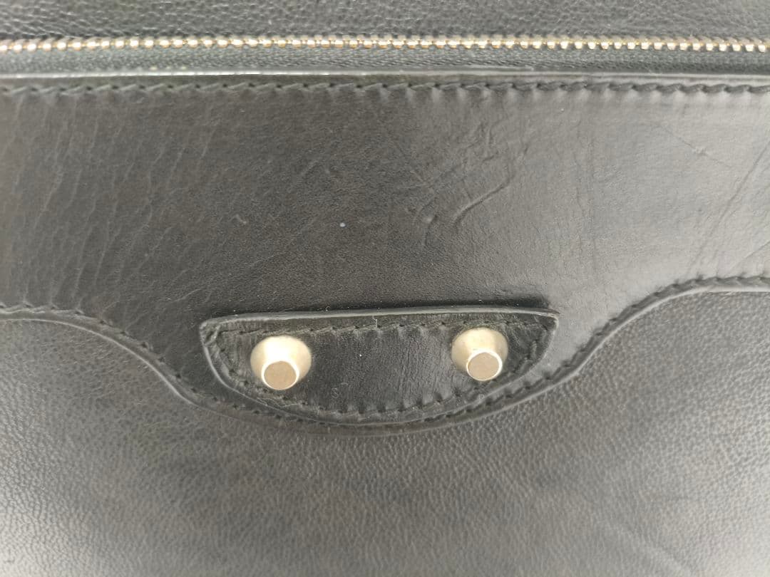 バレンシアガ シティ キャリーバッグ 革レザー