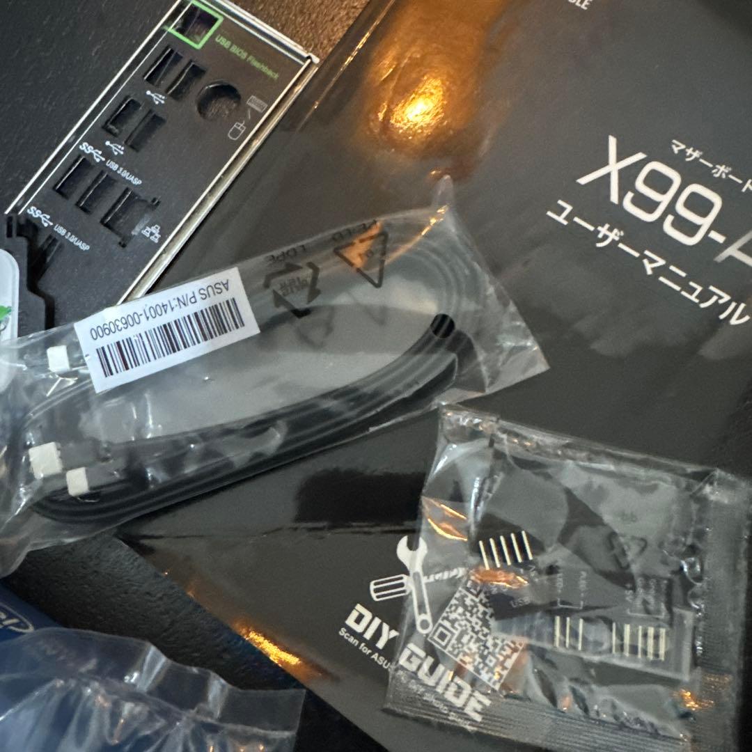 ASUS Ｘ99-A とi7-5820k