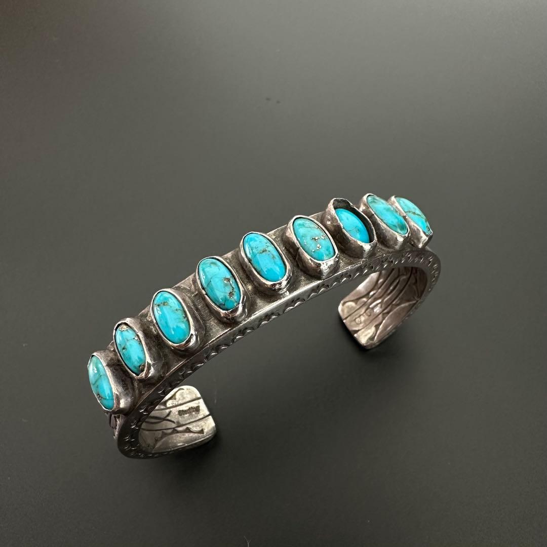 Navajo Grace Silver 4面バングル ベビーゲージ
