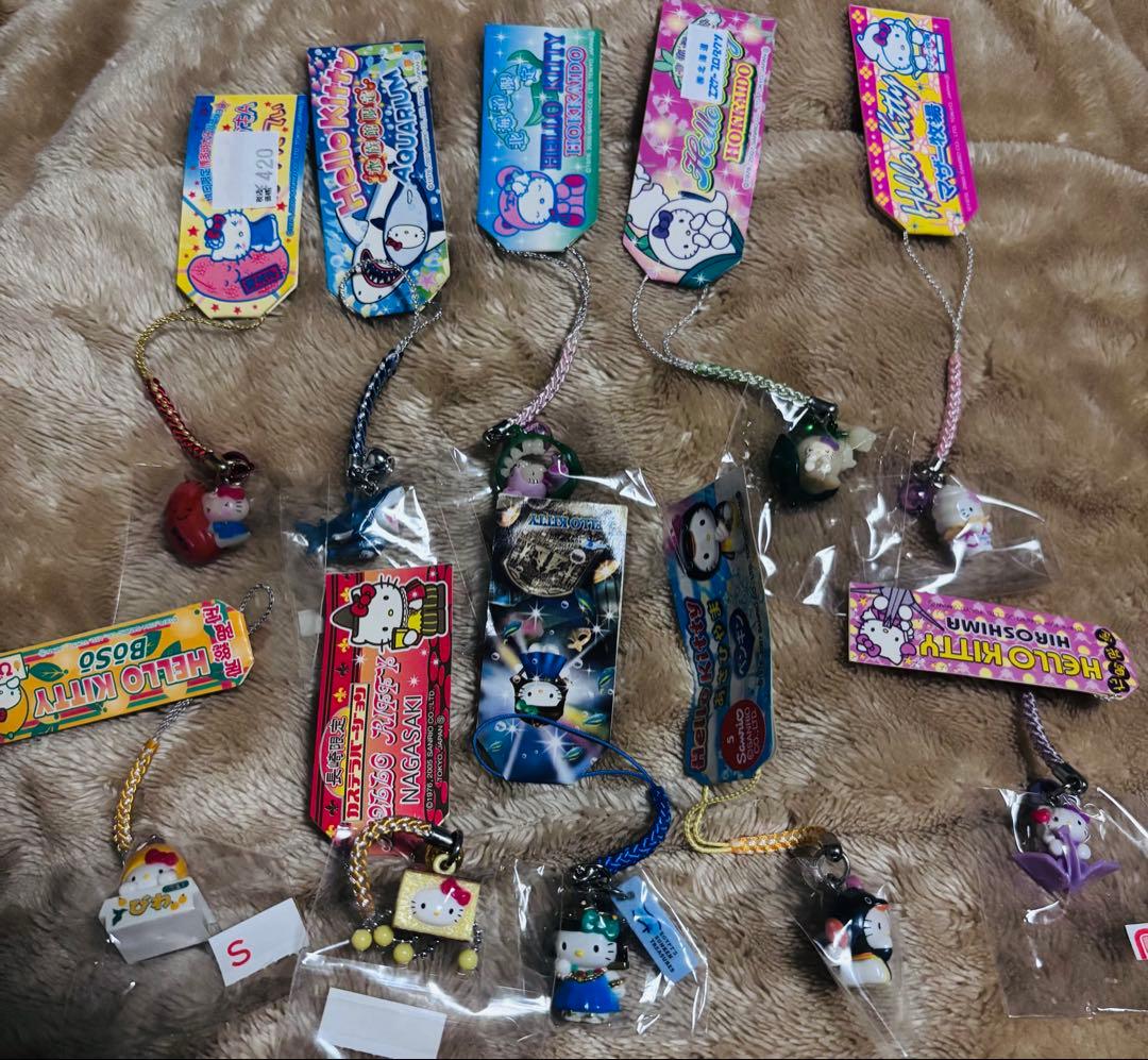 た*ぽ様 ご当地ハローキティ 根付け　大量まとめ売り　ストラップ チャーム　18