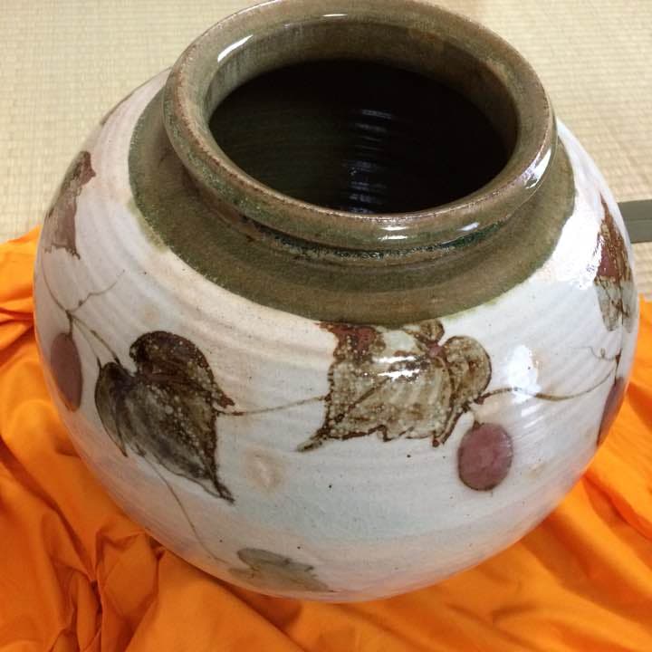 烏瓜文大壷 榎本洋二