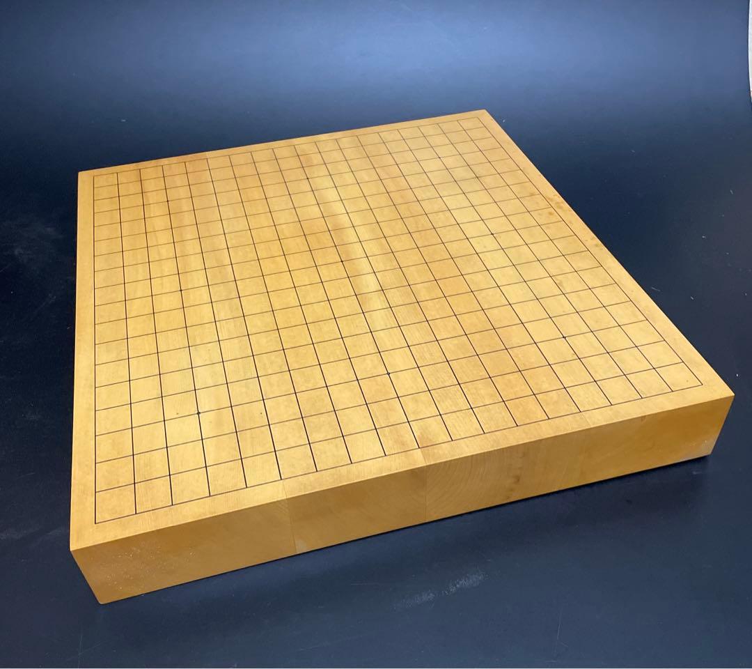 時代　碁盤　天然木　本榧〔ホンカヤ〕　碁盤　碁石　囲碁