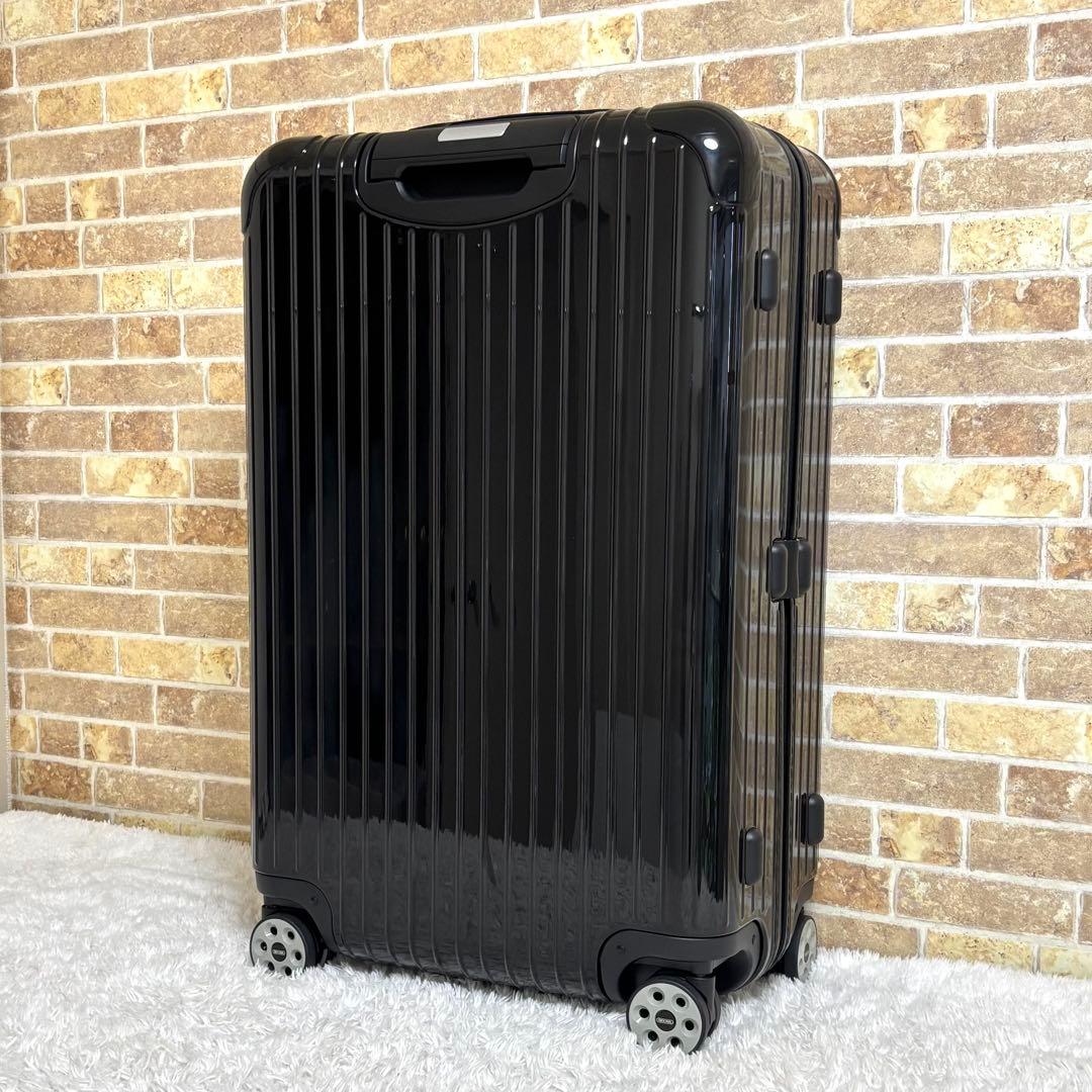 【美品】 リモワ サルサ デラックス 電子タグ キャリーケース 4輪 78L