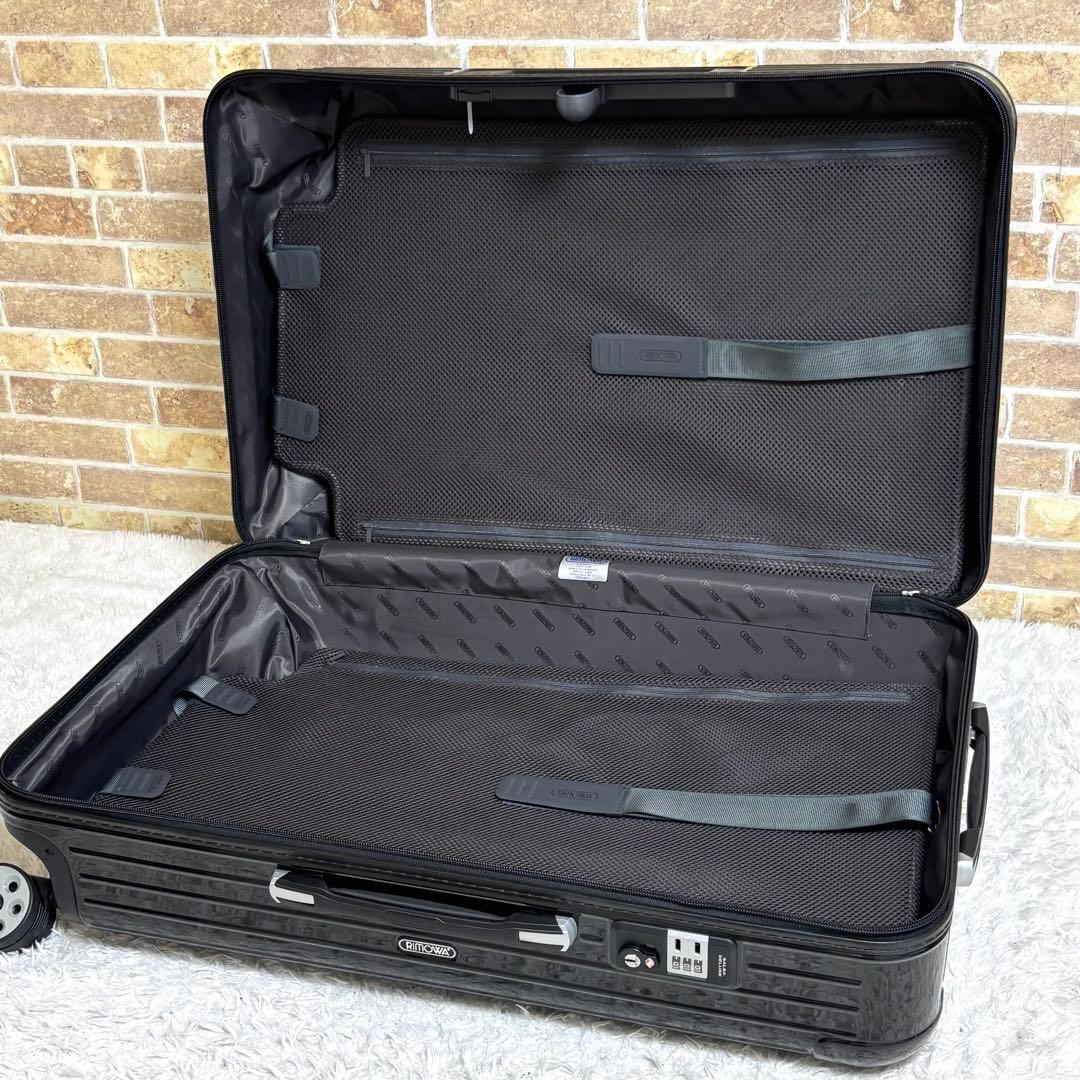 【美品】 リモワ サルサ デラックス 電子タグ キャリーケース 4輪 78L