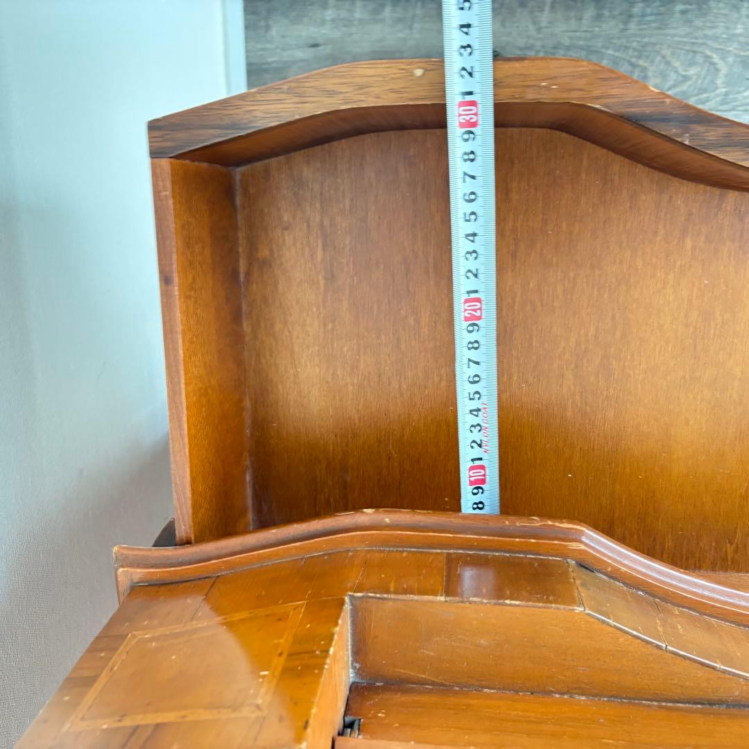 ヴィンテージ　イタリア製　ライティングビューロー　チェスト