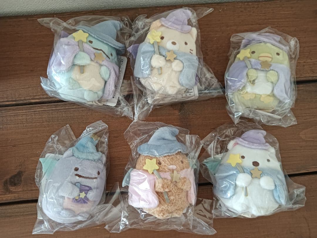 未開封☆映画すみっコぐらし てのりぬいぐるみ　まとめ売り☆しろくま とかげ ねこ