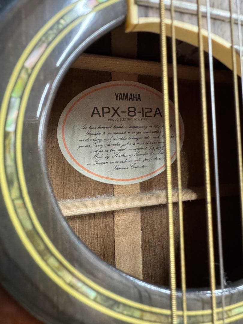 【激レア】ヤマハ90年代ビンテージ12弦エレアコ APX-8-12A+ケース