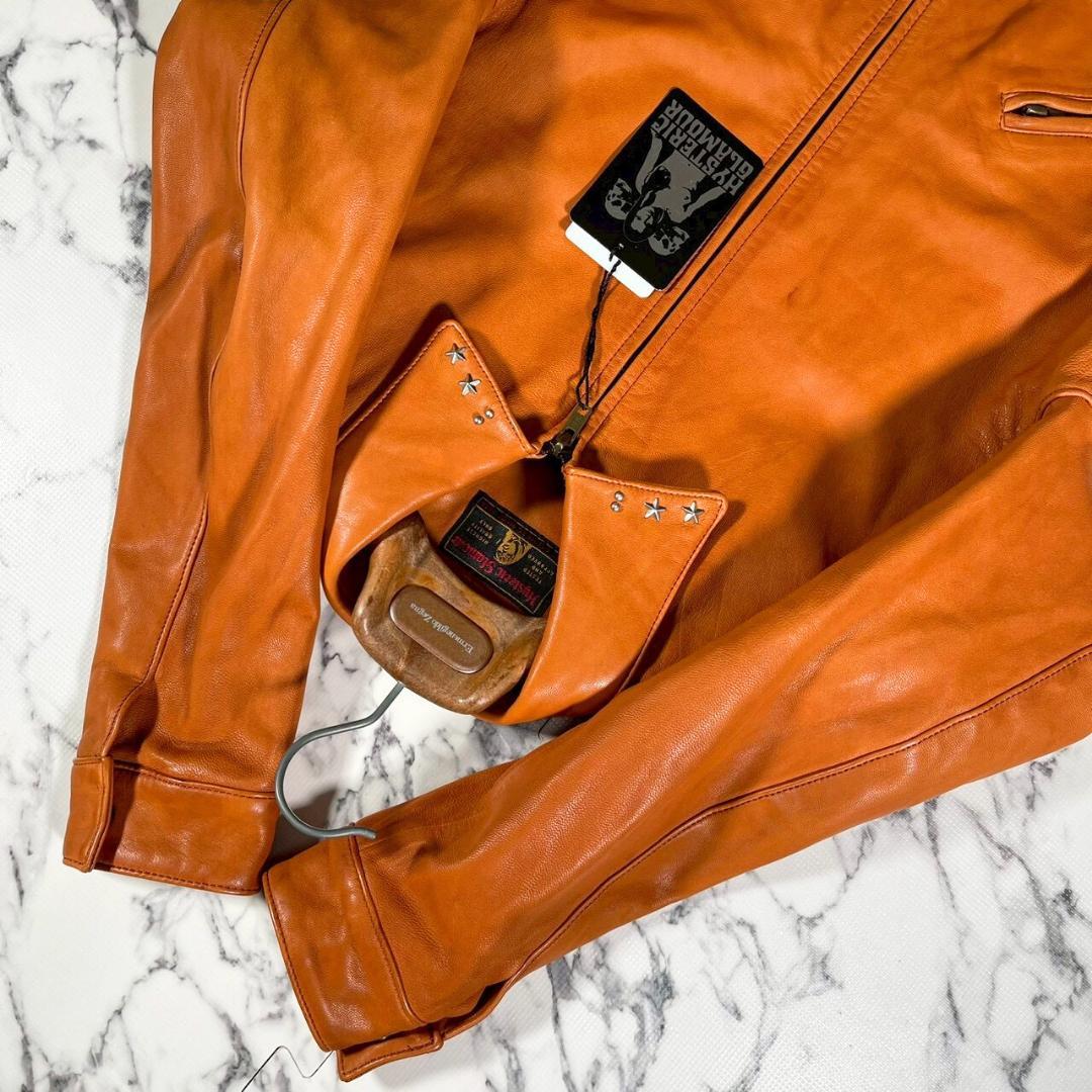 ✨新品✨Hysteric Glamour シングル 星スタッズ ライダース M