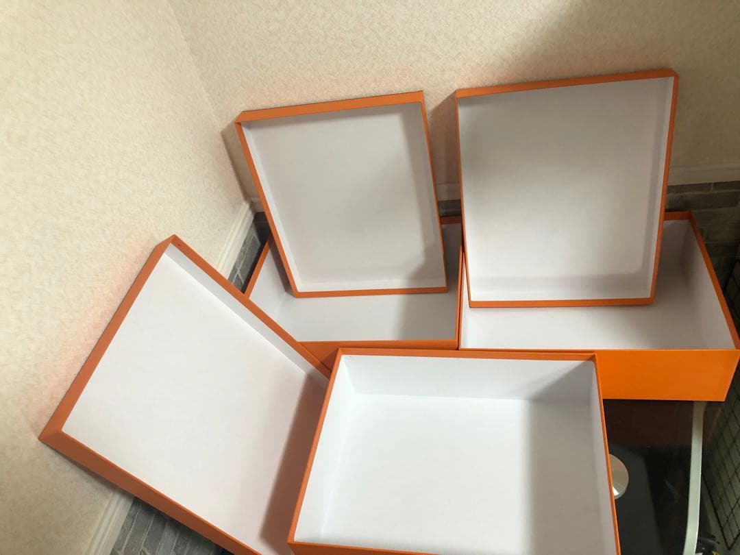 エルメス　ボリード27空箱　オレンジボックス3箱
