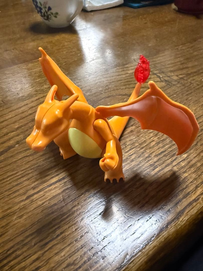 【ゆう・途中経過】ポケプラ　ホウオウ　リザードン　色違い　塗装完成品