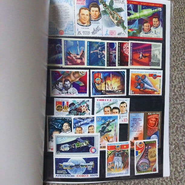 旧ソ連の宇宙切手  値下げしました