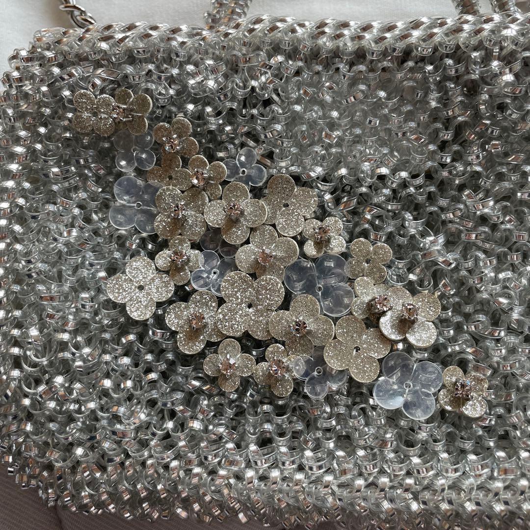 アンテプリマ　フラワー　ショルダー　ハンドバッグ