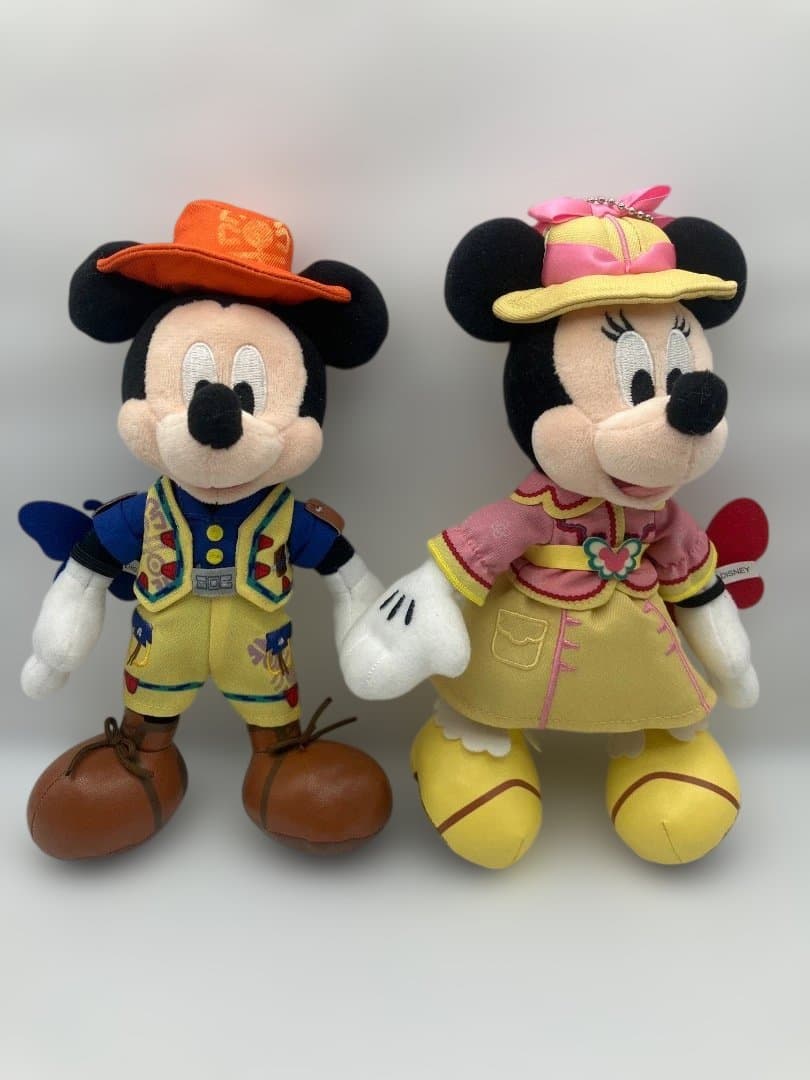 ディズニー トレイル ミッキー ミニー ぬいば ぬいぐるみバッジ