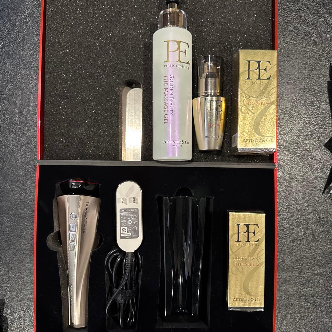 正規品【ドクターアリーヴォ ゼウス2（PE美容液2点新品付き） レッド】