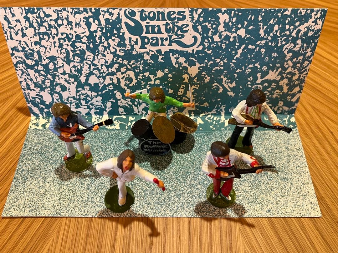 ザ・ローリング・ストーンズ アンティークフィギュアセット　ハイドパークコンサート
