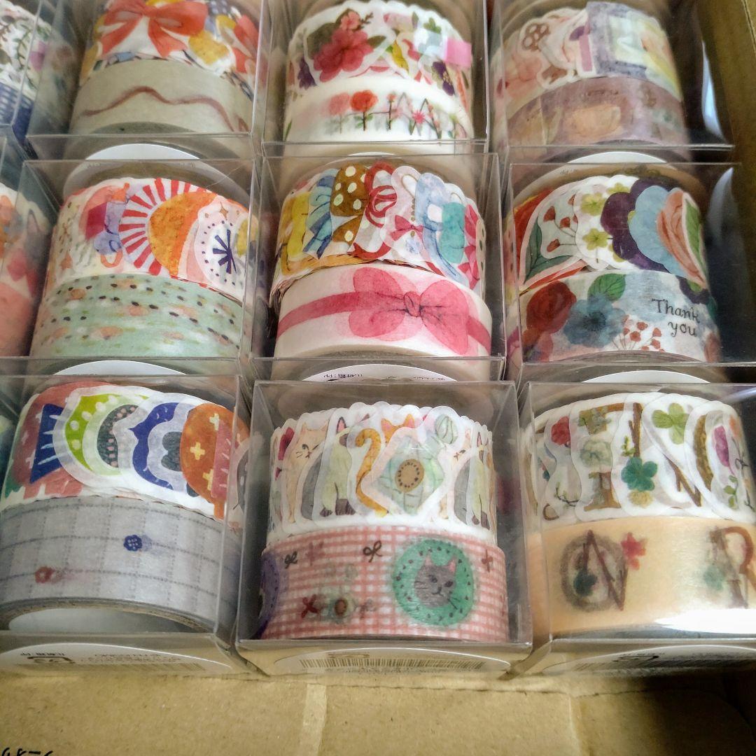 794.新品＆中古　フェリシモ　マスキングテープ　20セット40個⑤