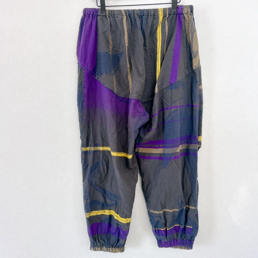 タマキニイメ【2】サルエルパンツ グレー系 ウエストゴム カジュアル レトロ