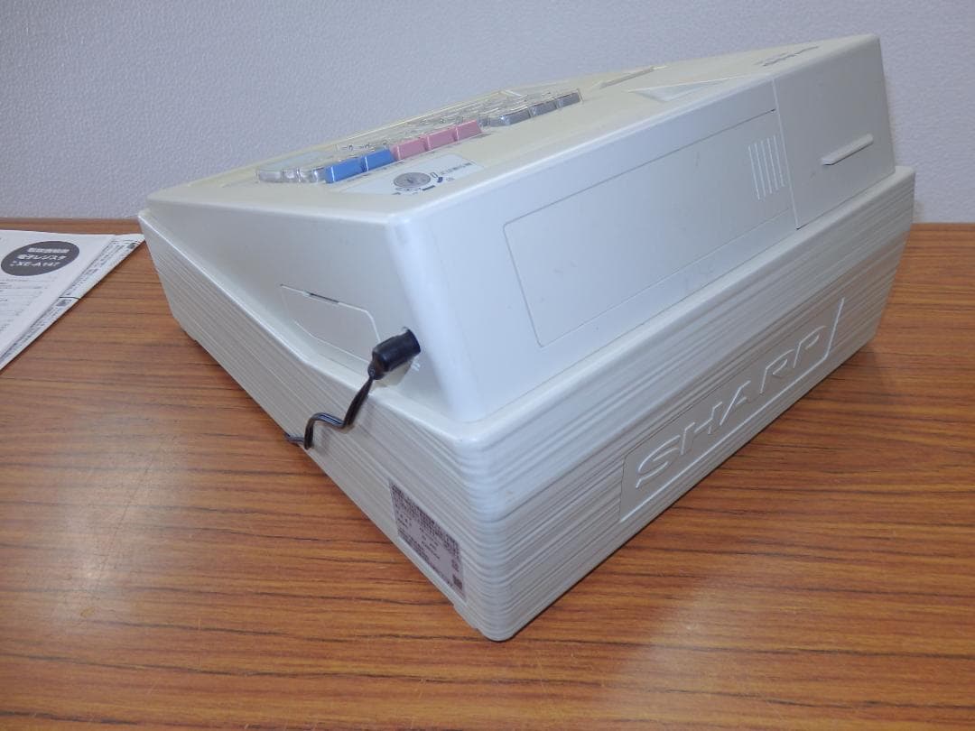 8110 設定無料 SHARP XE-A147-W 電子レジスター　軽減税率対応