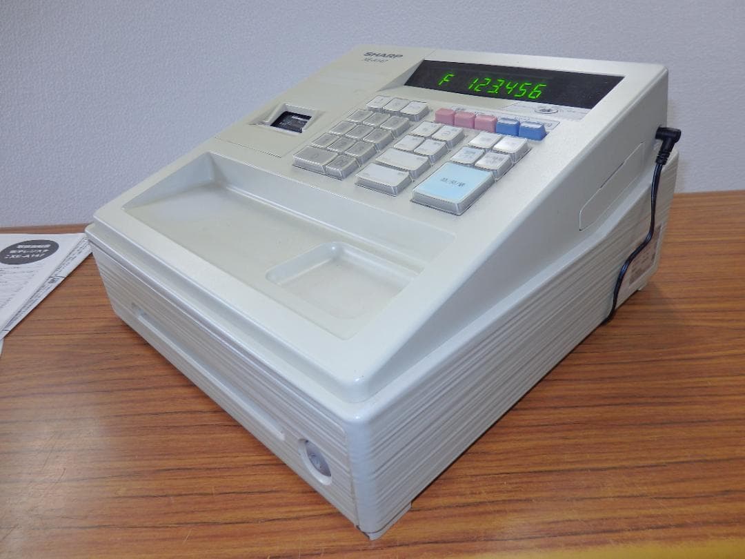 8110 設定無料 SHARP XE-A147-W 電子レジスター　軽減税率対応