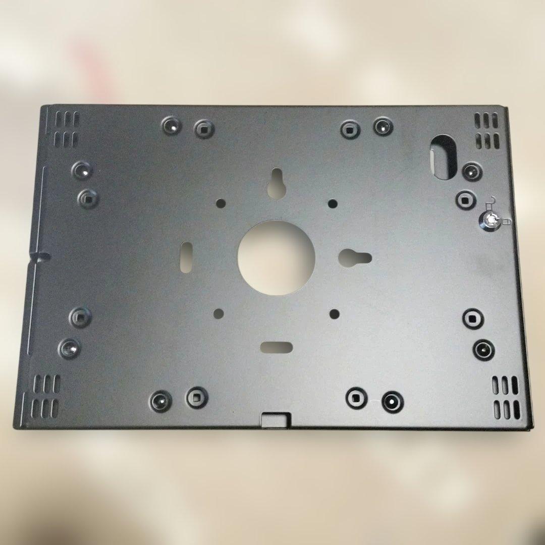 iPad盗難防止セキュリティスタンド ロック 360度回転 ブラック