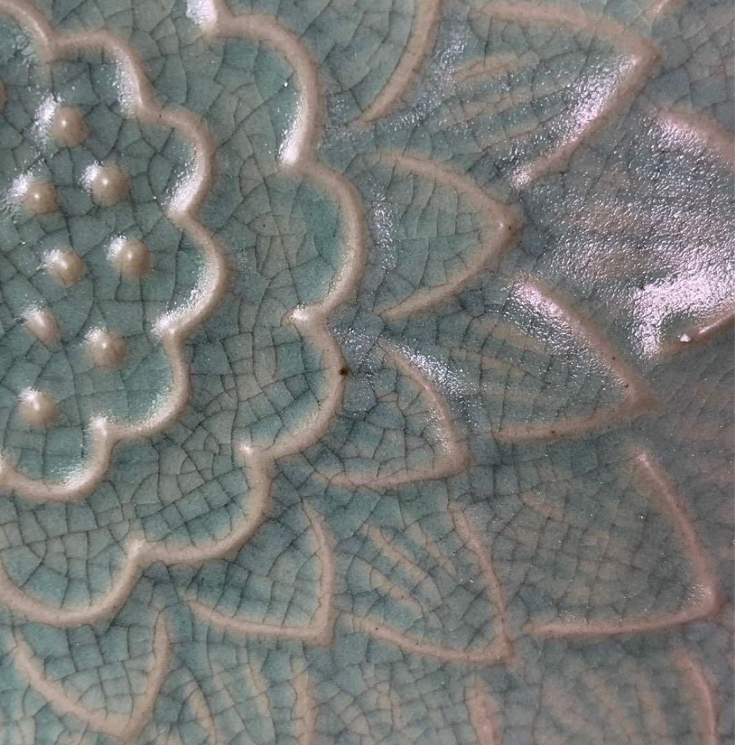 中国 花の形の皿 u6230912