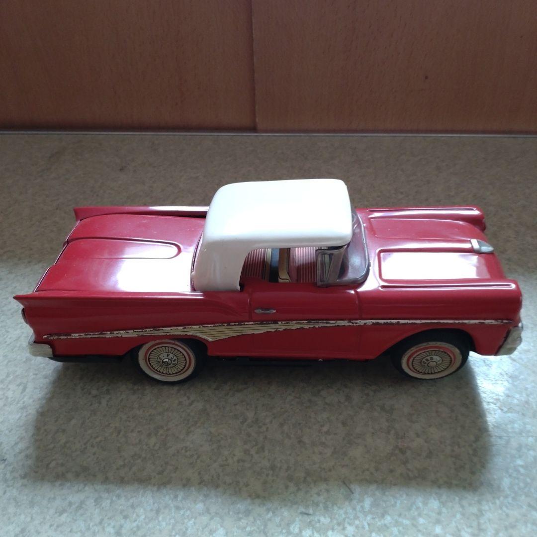 年始セール。フォード　アメ車　スカイライナー　ブリキ　電動